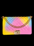 Sweet Like Candy Rainbow Handbag